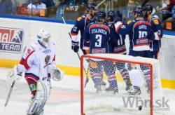 slovenski hokejisti v priprave nestacili na rusov