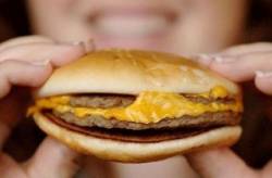 hamburger jedlo nezdrave jedenie