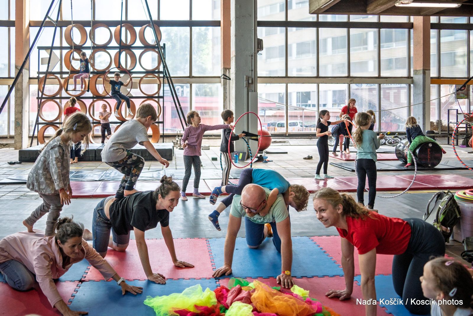 Akrobatka a herečka Helena Škovierová