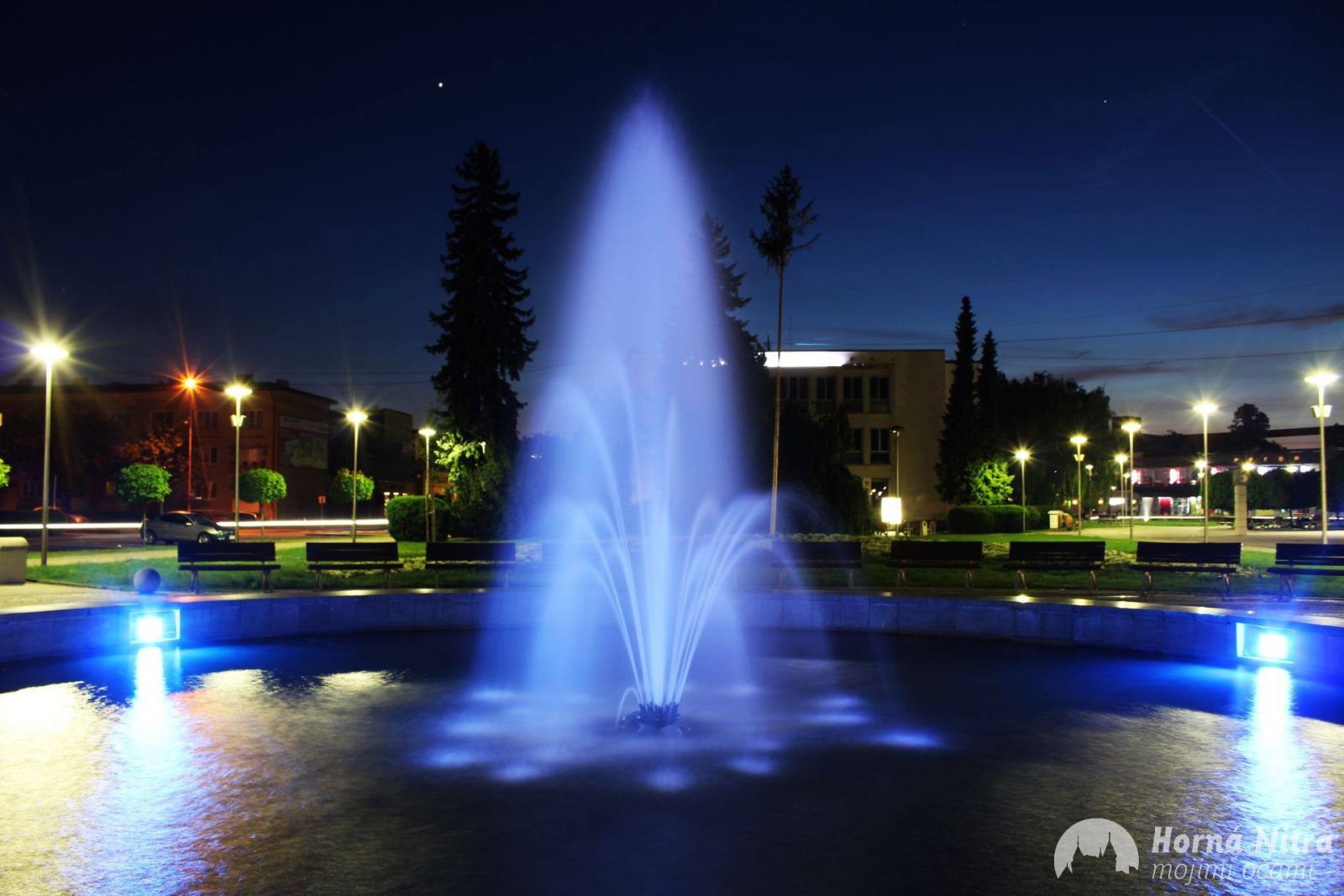 Juraj Benada s fotografiou s názvom Fontána