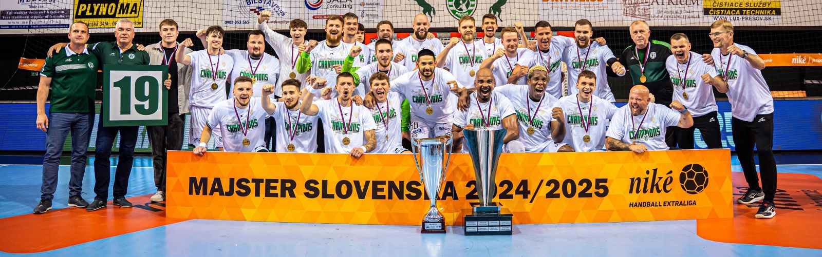 Niké handball extraliga: Hádzanári Tatrana Prešov získali 19. slovenský titul