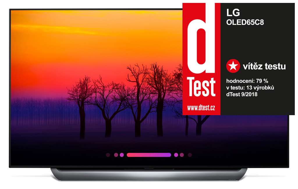 LG televízory dostávajú ocenenia „víťaz testu“