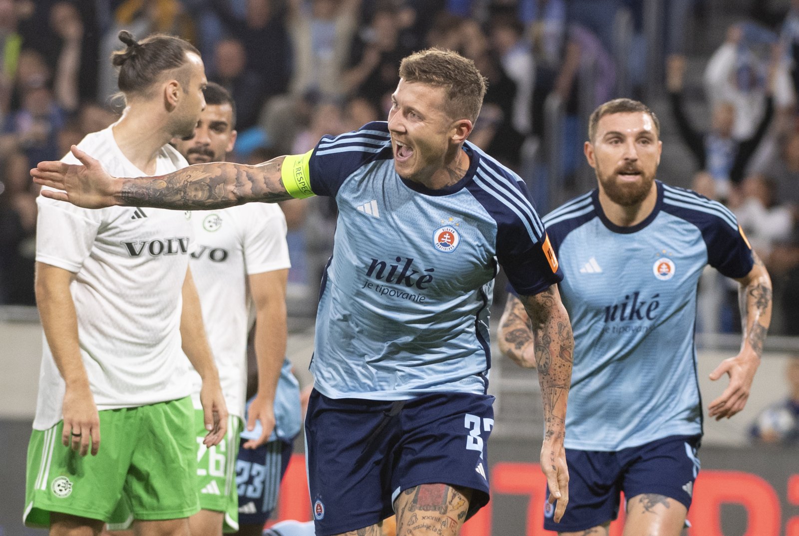 3. predkolo Ligy majstrov: Slovan Bratislava prehral 1:2 s Maccabi Haifa