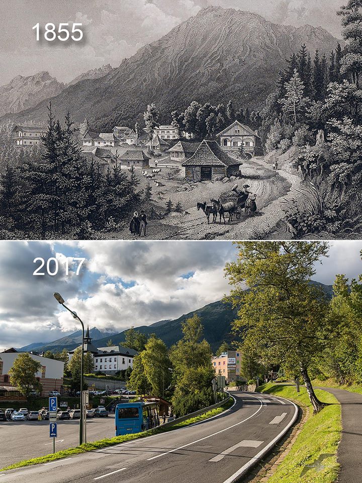 V prúde času .... 1855 Tátrafüred - 2017 Starý Smokovec.