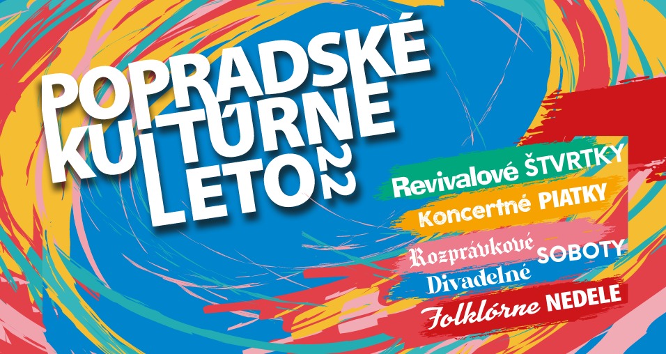 Kultúrne leto Poprad 2022: Na popradské námestie opäť zavíta kultúrne leto