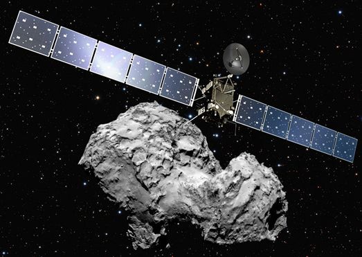 Rosetta doletela ku kométe 67P/ťurjumov-Gerasimenko 6. augusta 2014. Jej tvar a povrch prekvapil svojou členitosťou, čo značne zvyšuje riziká pre úspešné pristátie modulu Philae.
