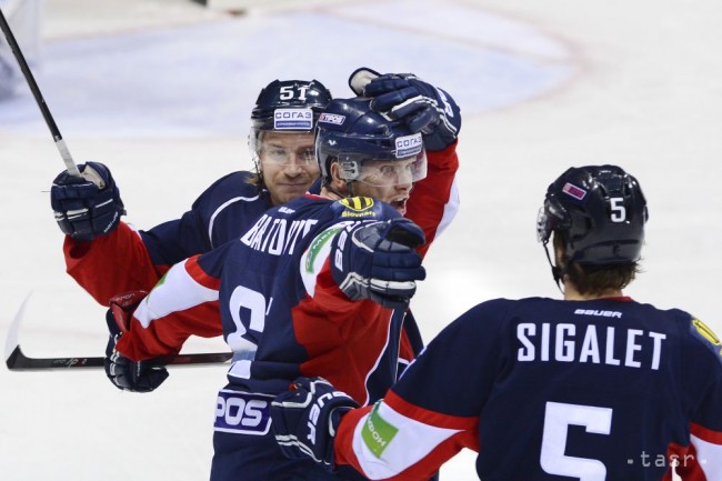 KHL: Slovan zdolal Magnitogorsk po predĺžení