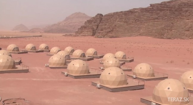 Hotel v Jordánsku ponúka ubytovanie ako na Marse. Natáčali tu Marťana