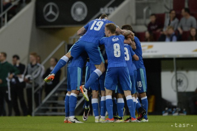 Slováci vyhrali nad Nemeckom 3:1, skórovali Hamšík, Ďuriš a Kucka