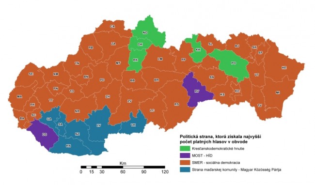 Oficiálne výsledky volieb do EP