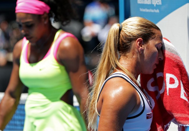 Serena Williamsová (1-USA) - Dominika CIBULKOVÁ (11-SR) 6:2, 6:2