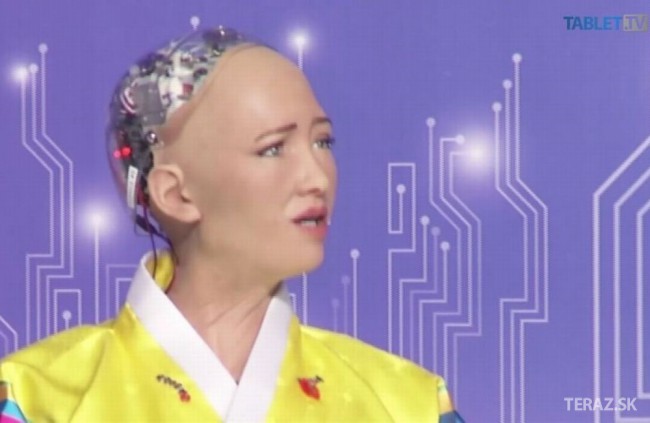 Humanoidný robot Sophia