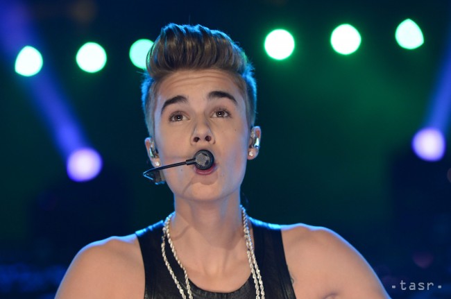 Kanadský spevák Justin Bieber.