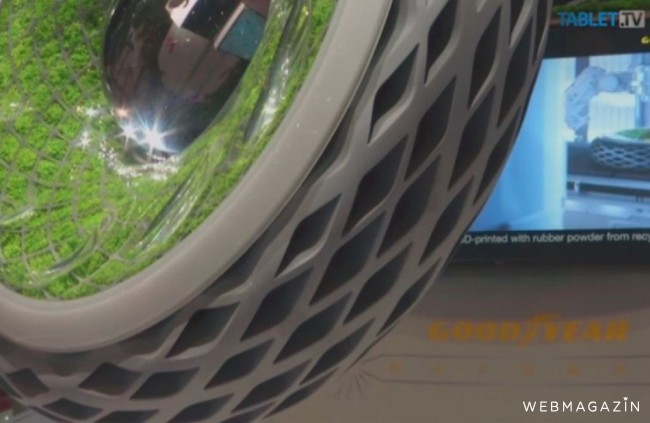Video: Na Ženevskom autosalóne predstavili pneumatiku, ktorá čistí vzduch