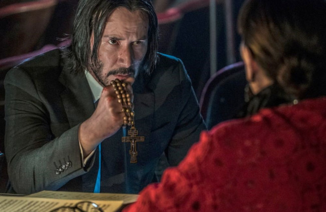 Záber z filmu John Wick 3: PARABELLUM.