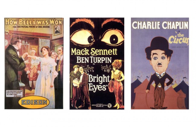 Filmové plagáty z 20. rokov 20. storočia