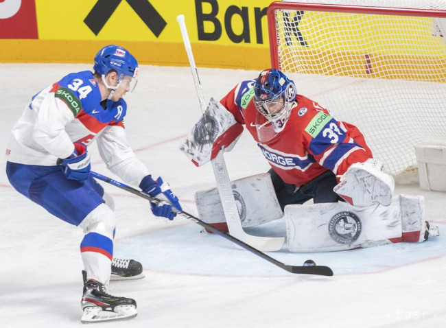 MS v hokeji 2023: Slovenskí hokejisti vyhrali vo svojom poslednom zápase skupiny nad Nórskom 4:1