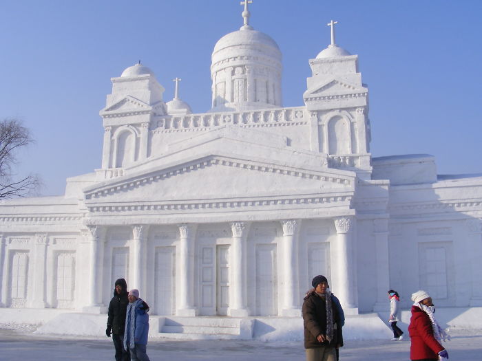 Úžasné fotografie z festivalu Harbin Snow and Ice Festival v Číne