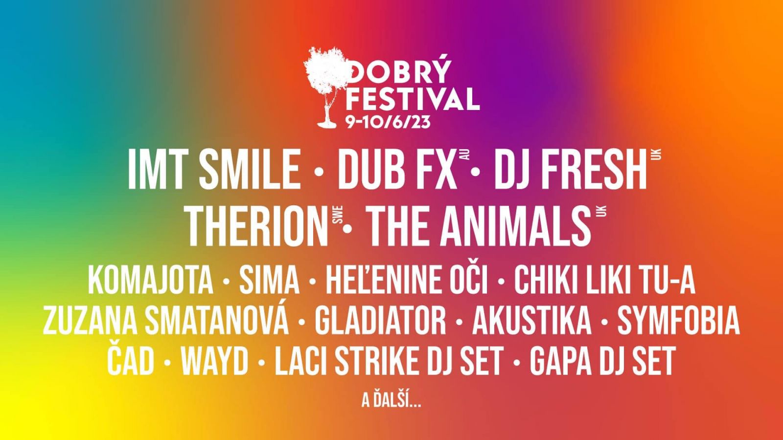 Prešov bude žiť hudbou, Dobrý festival štartuje už v piatok 9. júna