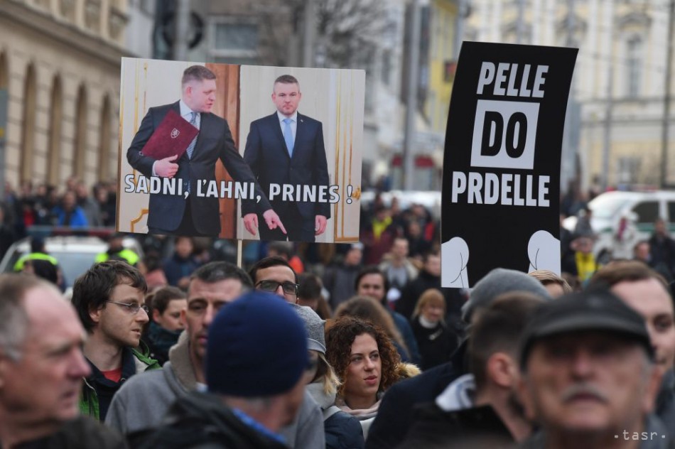 Protestné zhromaždenia Za slušné Slovensko