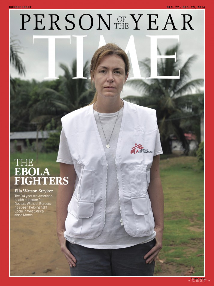 Osobnosťou roka 2014 sú podľa magazínu Time bojovníci proti ebole