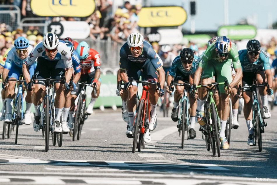 Sagan skončil šiesty v 2. etape na Tour de France, Jakobsen triumfoval