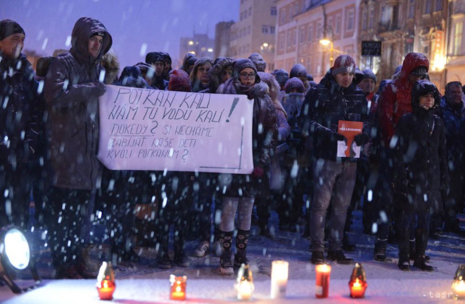 Pochod za Jána Kuciaka v Košiciach