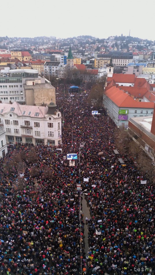 Protestné zhromaždenia Za slušné Slovensko