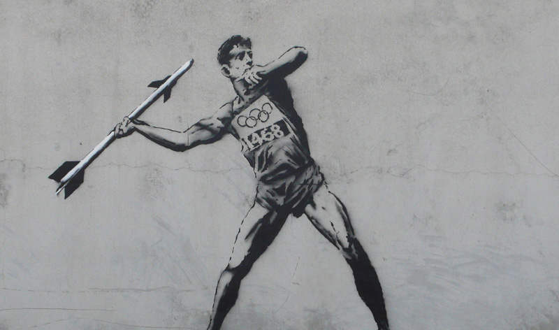 Banksy OH Londýn 2012