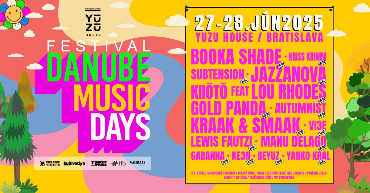 DANUBE MUSIC DAYS FESTIVAL 2025 - Nový mestský festival