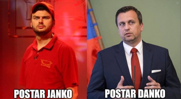 Andrej Danko baví opäť internet, tento krát ako poštár