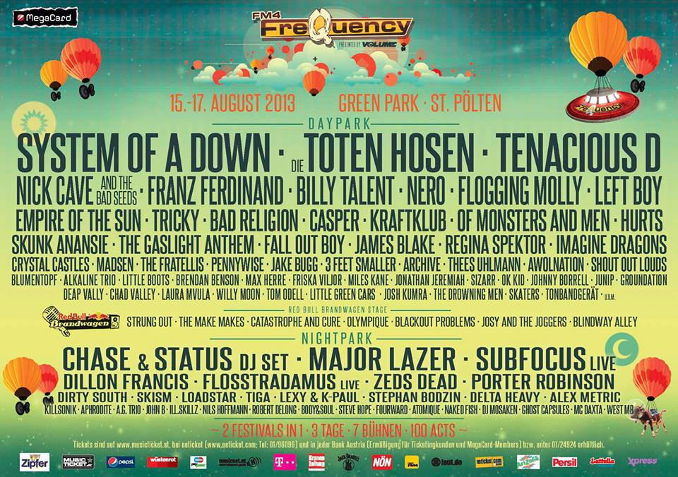 Festival FM4 Frequency 2013