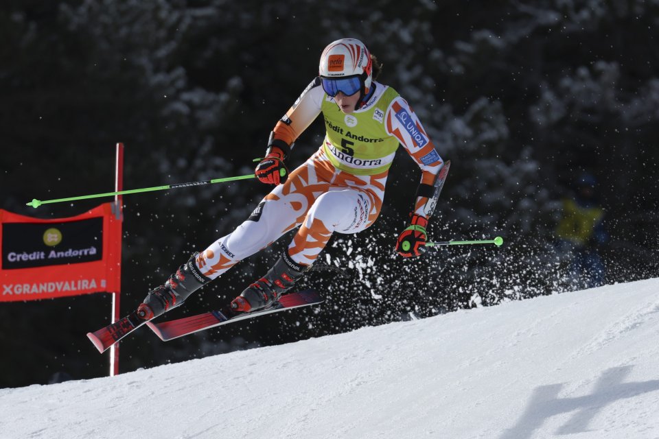 Petra Vlhová vypadla v 1. kole obrovského slalomu v Soldeu
