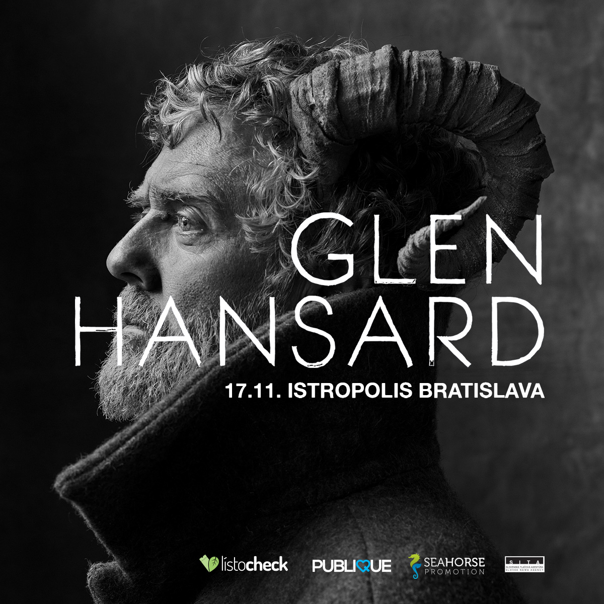 Glen Hansard vystúpi v Bratislave v deň výročia nežnej revolúcie