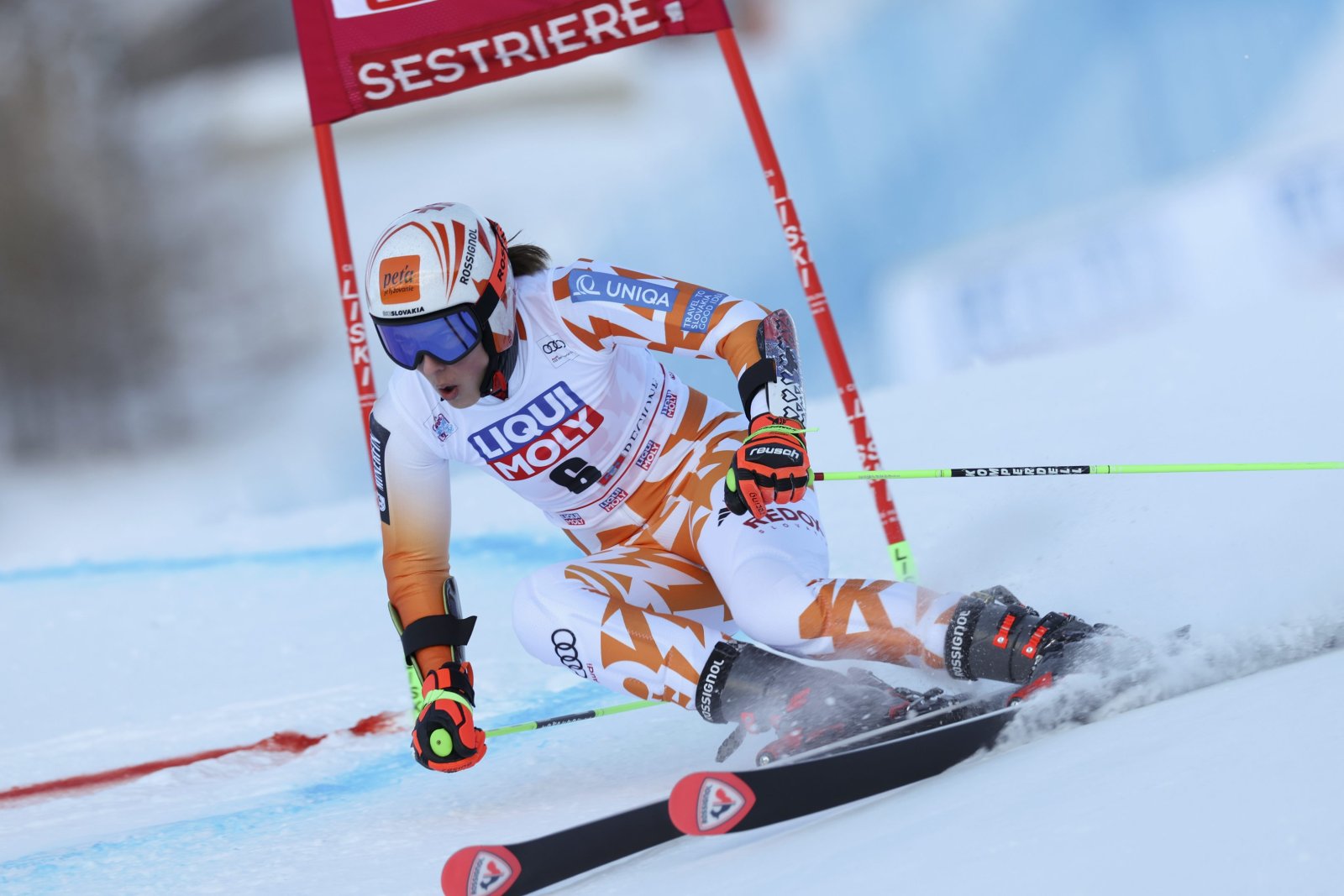 Sestriere 2022: Petra Vlhová skončila tretia v obrovskom slalome, zvíťazila Bassinová