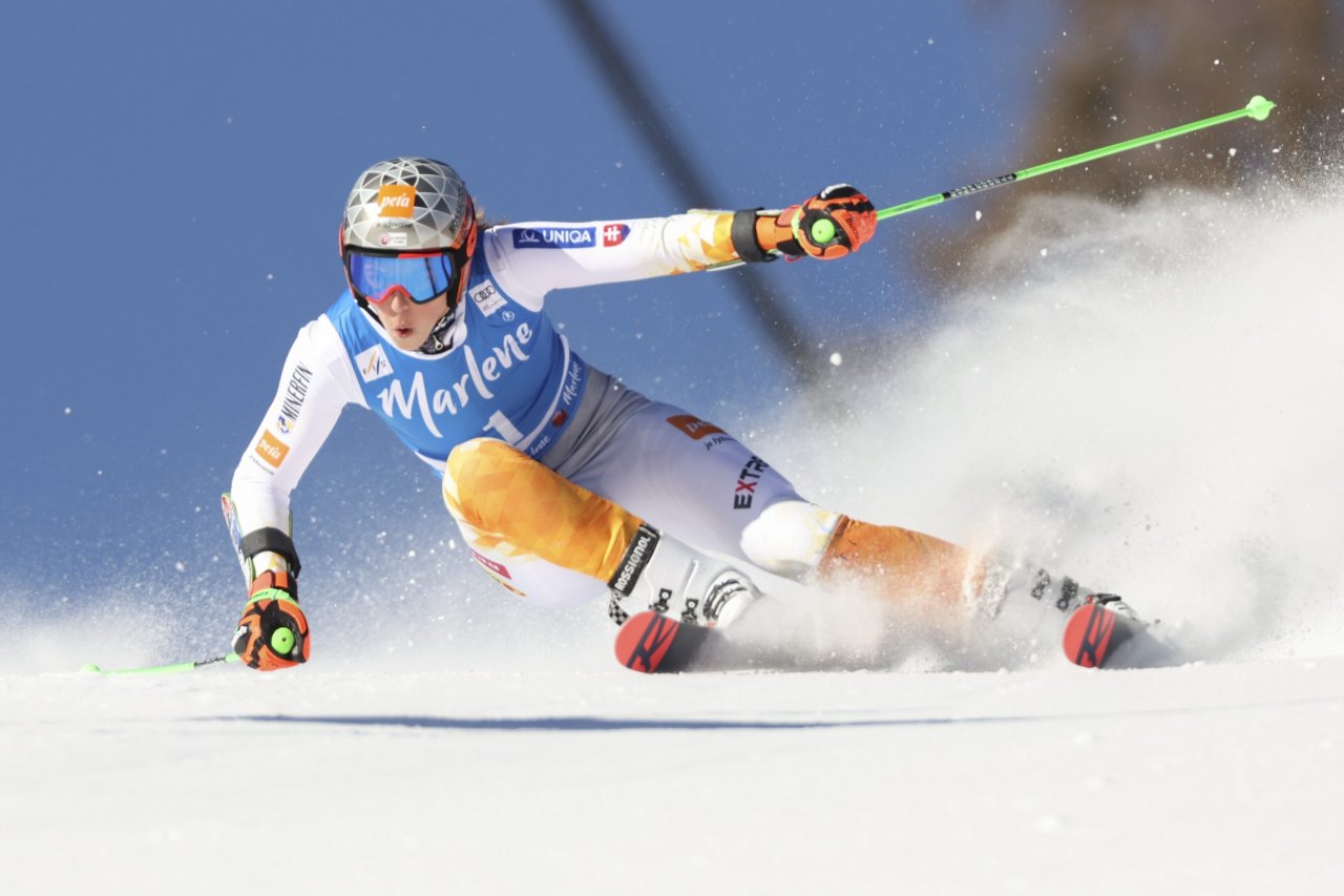 Petra Vlhová skončila druhá v obrovskom slalome v talianskom Kronplatzi