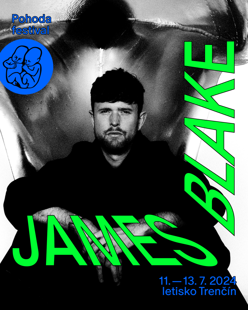 Na Pohodu príde James Blake, víťaz Grammy a jeden z najžiadanejších spevákov a producentov súčasnej svetovej hudobnej scény