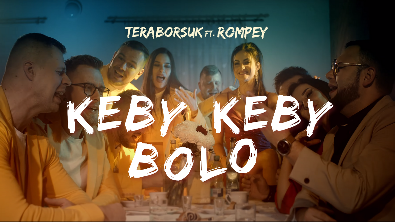 Video: TERABORSUK a Rompey spojili sily a predstavujú „Keby Bolo Keby" - skladbu, ktorá nebude chýbať na žiadnej svadbe!