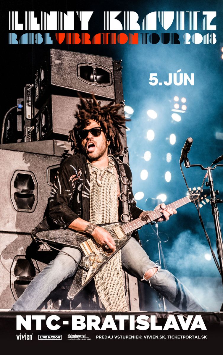 LENNY KRAVITZ mieri do Bratislavy!