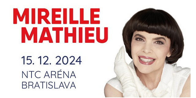 Mireille Mathieu sa vracia do Bratislavy s novým programom