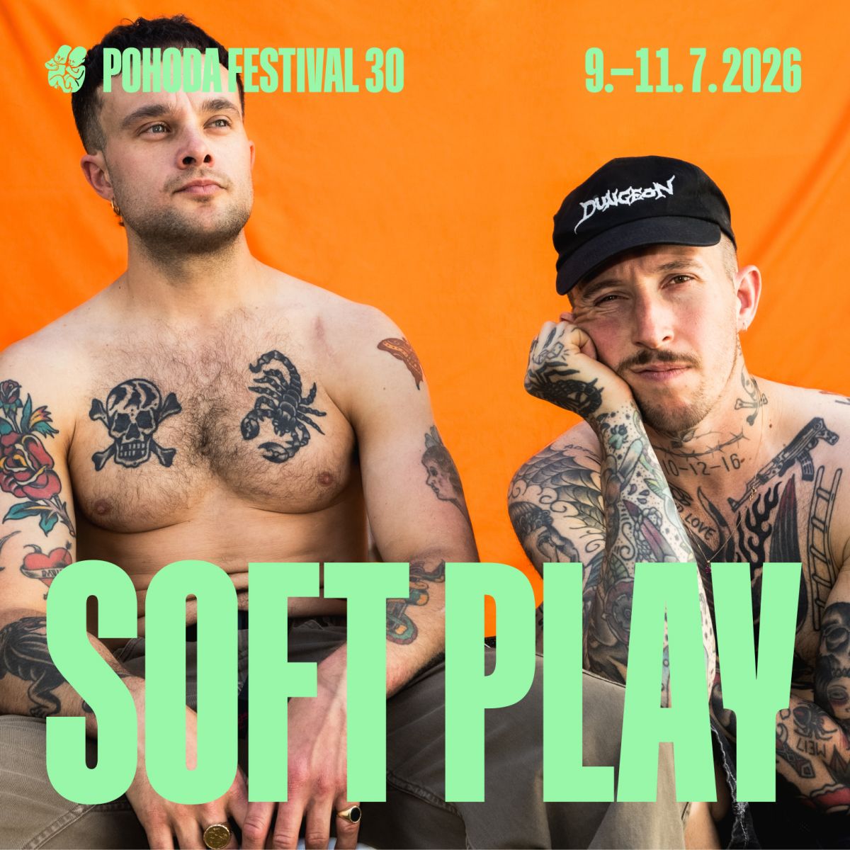Skvelá punk-rocková nádielka v podaní britských SOFT PLAY na Pohode 2026