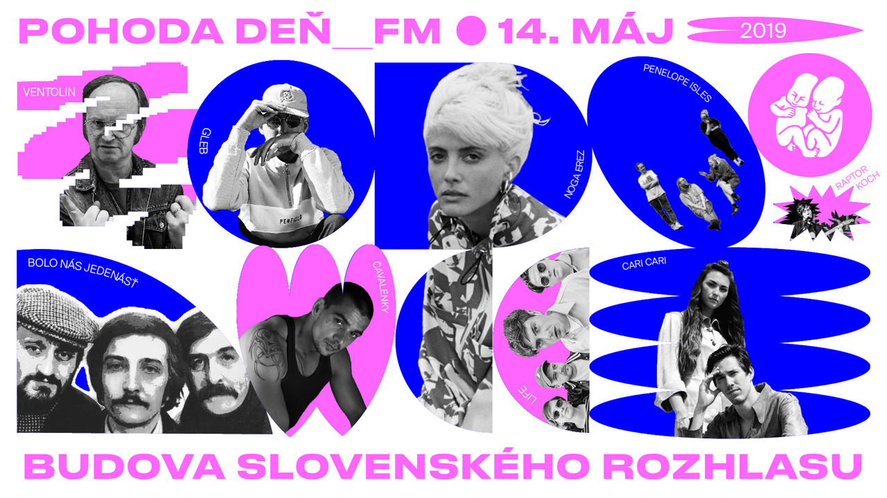 POHODA DEŇ_FM 2019: Deväť kapiel z piatich krajín v troch štúdiách budovy SRo