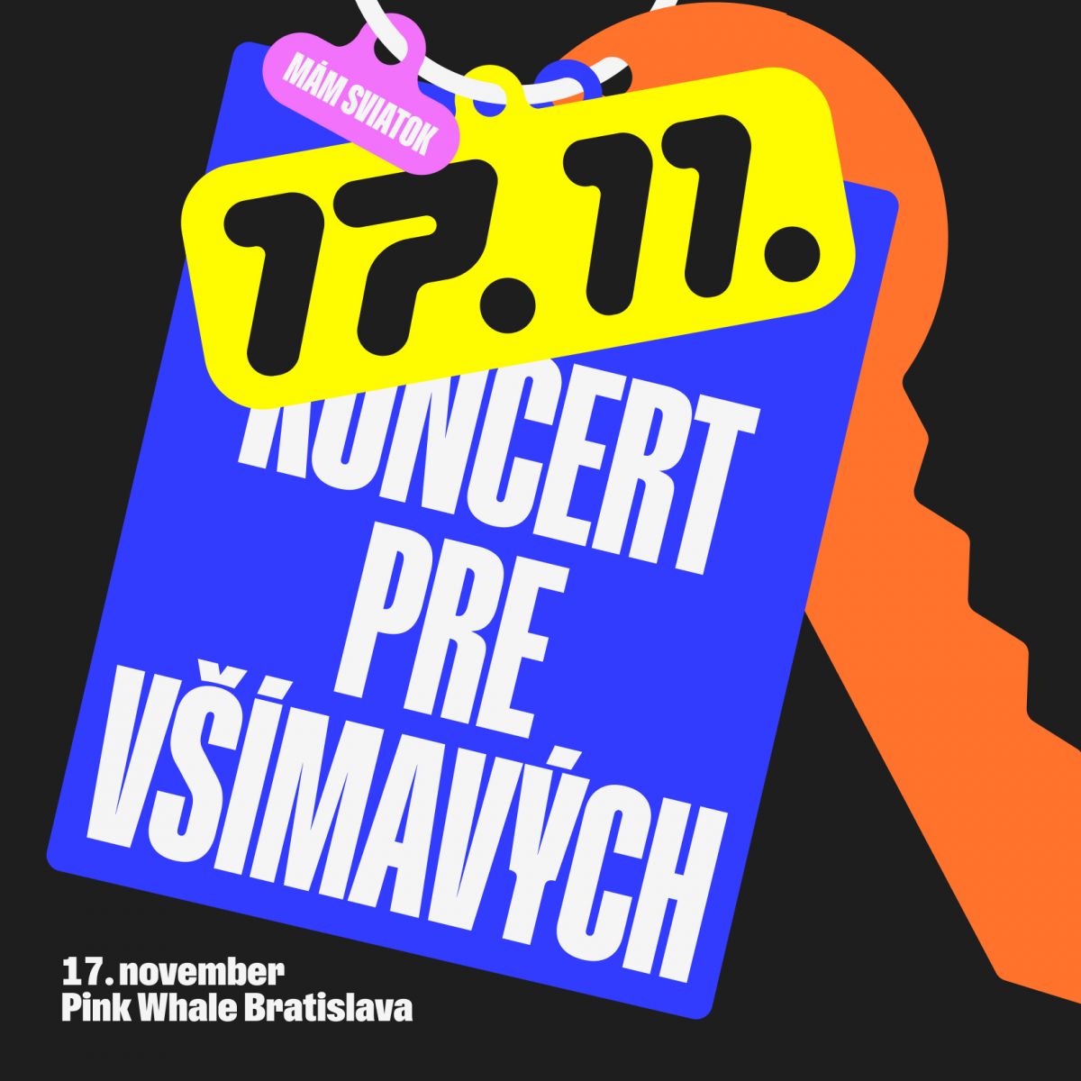 Koncert pre všímavých 2025 s Petrom Lipom, Sendreiovcami, Meowlau x Val, Už jsme doma, Samo Benko Orchestra, Punkinsonom a Kristie Kardio