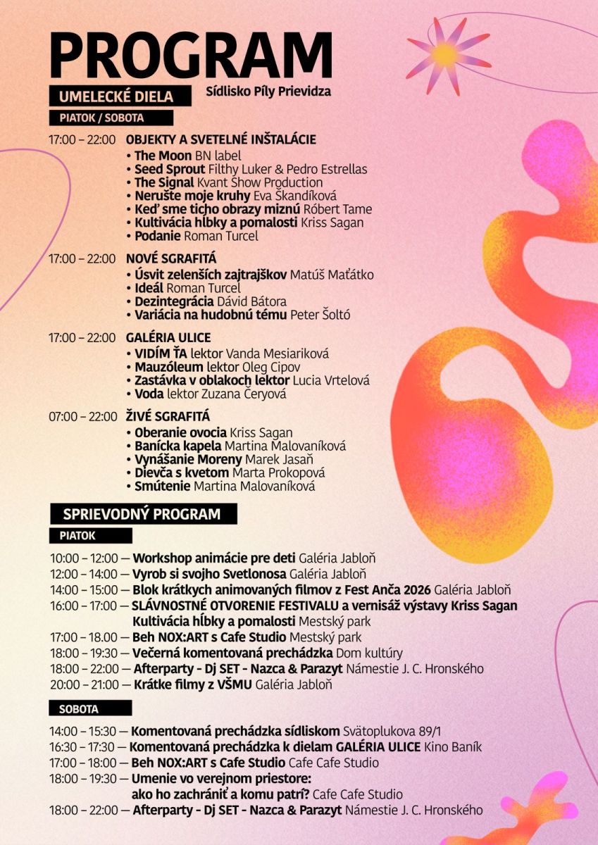 Program NOX Prievidza