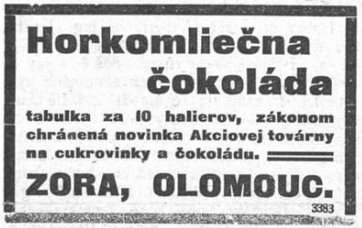 Na snímke: Reklama v periodiku Slovenský denník, 31. marec 1914.