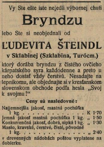 Slovenské ľudové noviny, 5. jún 1914