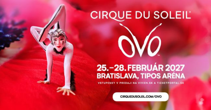 Cirque du Soleil v Bratislave mení Valentín na výnimočný zážitok