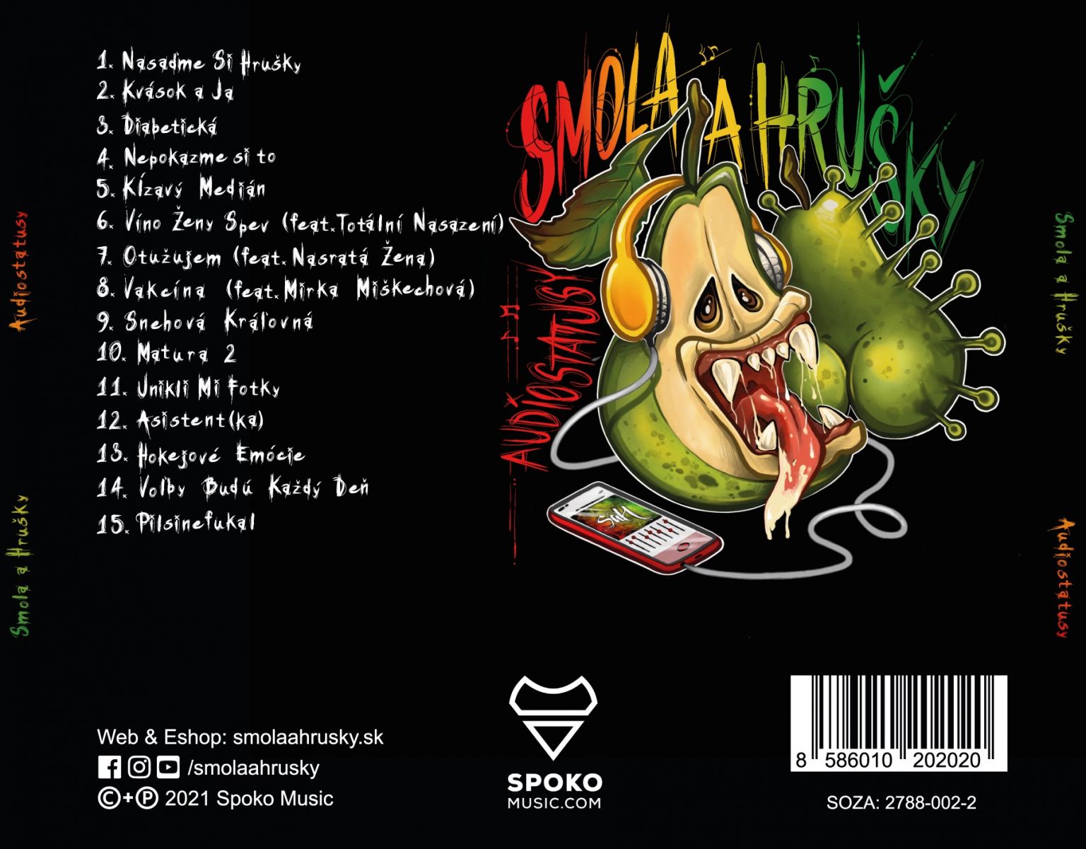 Smola a Hrušky vydali nový album Audiostatusy 