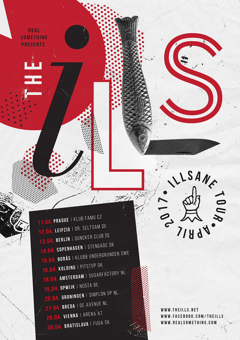 The Illsane Tour 2017: The Ills odohrajú dvanásť koncertov v ôsmich krajinách