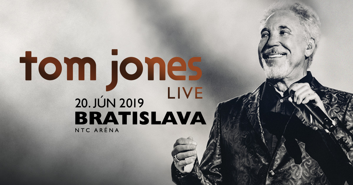 Sir TOM JONES sa po štyroch rokoch vráti do Bratislavy!